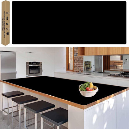 78.7"x23.6" Large Silicone Mat for Kitchen Counter, Heat Resistant Non-Slip Countertop Protector, Waterproof Silicone Craft Mat for Kitchen Island, Semitransparent