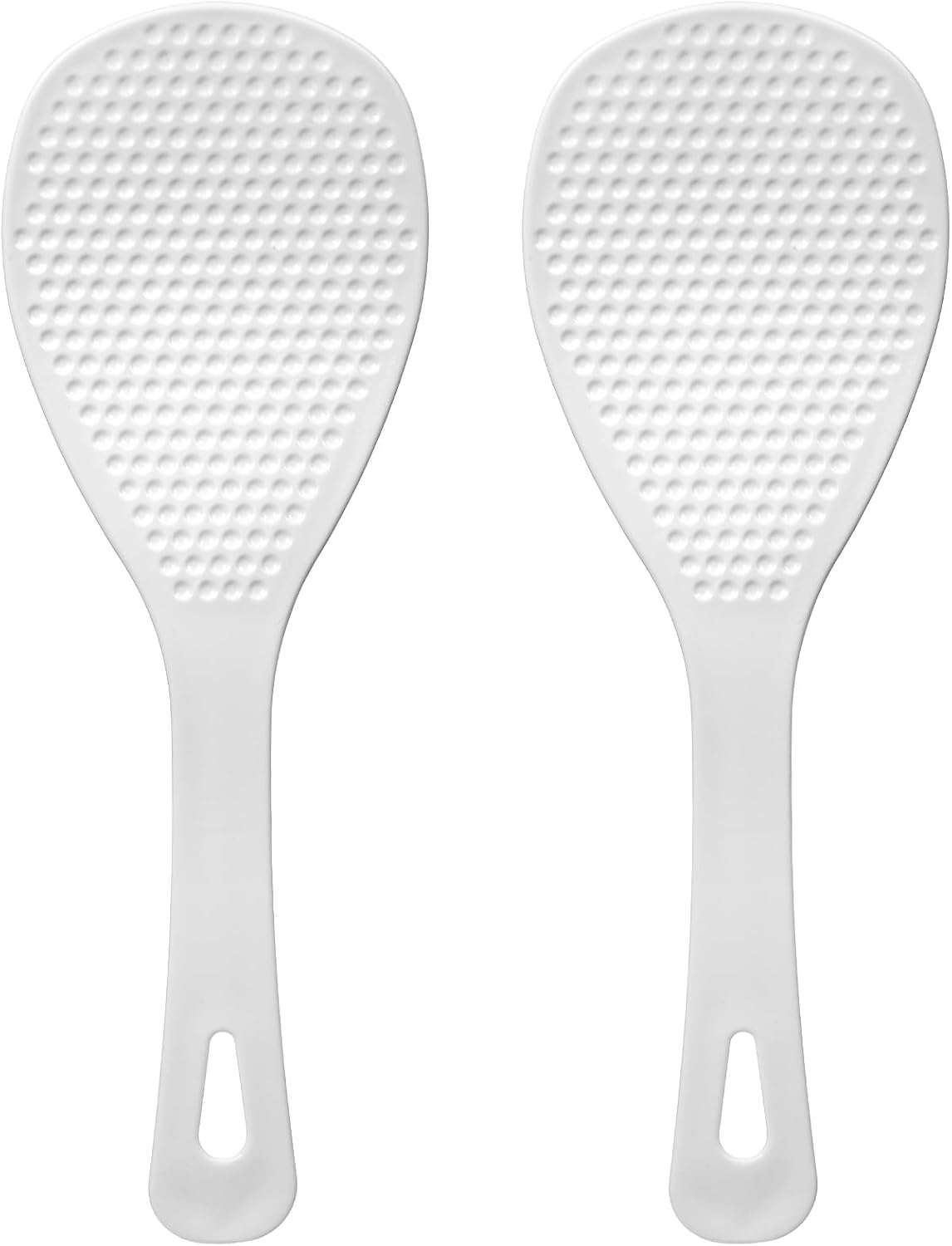 2-Pack Rice Spoon Paddle, 8.3 Inch, Rice Paddle Scooper with Hanging Hole
