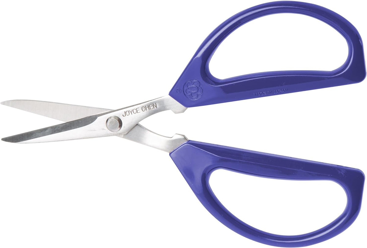 Joyce Chen Original Unlimited Kitchen Scissors All Purpose Kitchen Shears With Comfortable Handles, Red