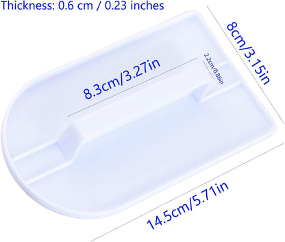 2 PCS Fondant Smoothing,Cake Decoration Icing Smoother