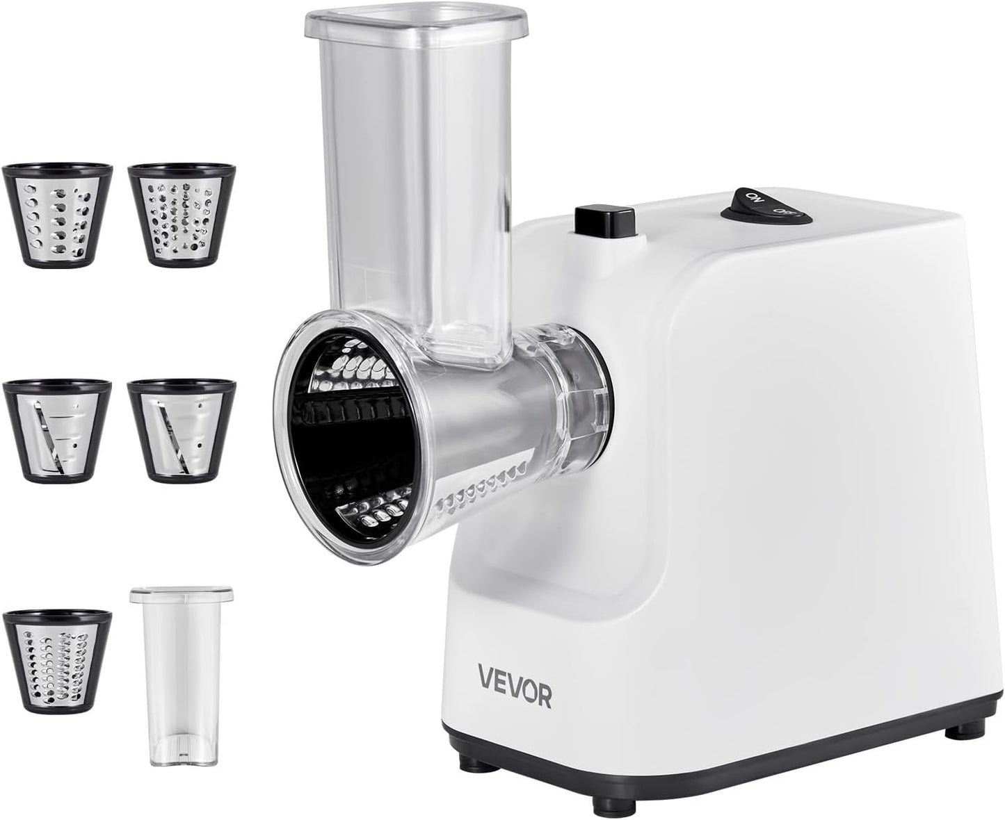 VEVOR Manual Vegetable Fruit Slicer, 0-0.5"/0-12mm Thickness Adjustable Commercial Slicer Machine, Stainless Steel Food Cutter Slicing Machine with 2 Spare Blades, for Potato, Cucumber, Lemon, Tomato