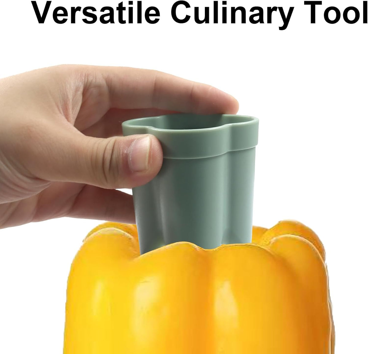 2 in 1 Upgraded Bell Pepper Cutter, 3 Pack