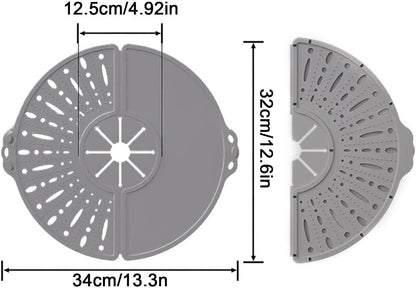 Boil Over Spill Stopper | Heat-Resistant Reusable Foldable Boil-Proof