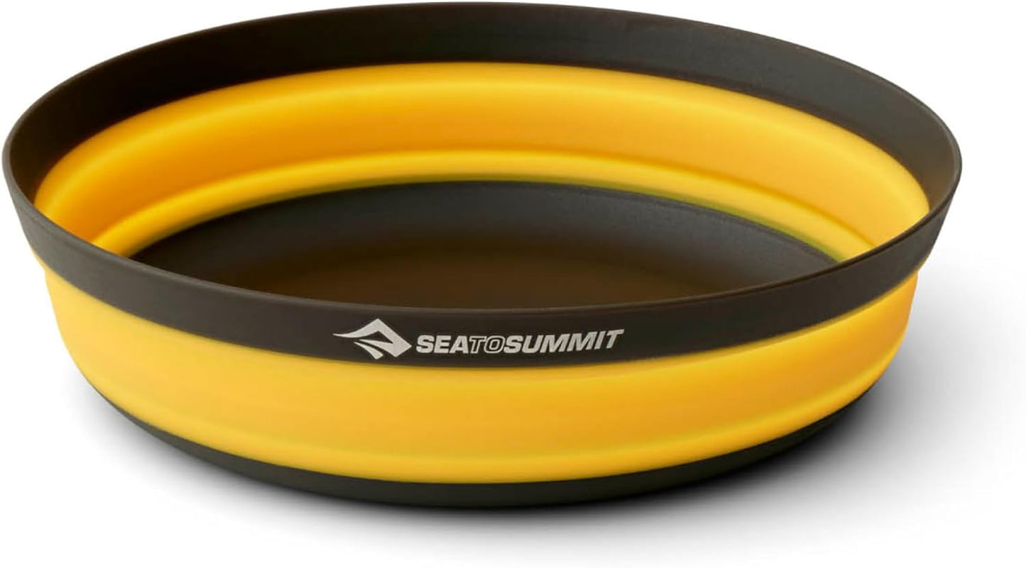 Sea to Summit Frontier Ultralight Collapsible Bowl, Large (30 fl oz), Aqua Sea Blue