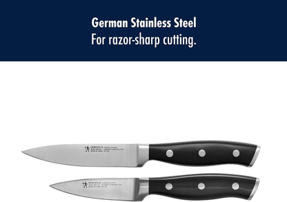 Henckels Forged Accent 2 pc Paring Knife Set, Razor-Sharp German Engineered