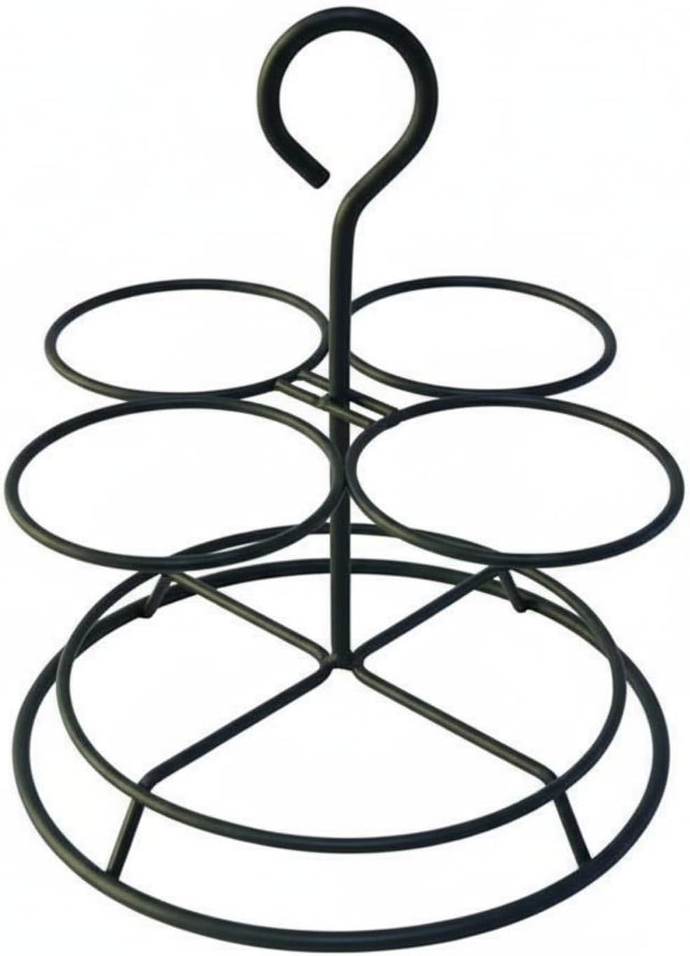 Condiment Bottle Rack Hangable Saving Metal Seasoning Holder, Gold