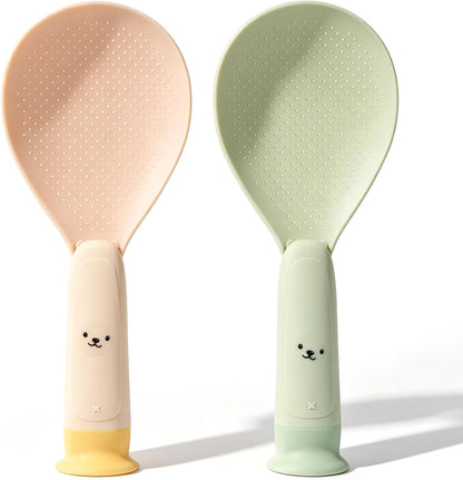 Rice Scooper - Mabor 2 Pcs Standing Non Stick Heat Resistant
