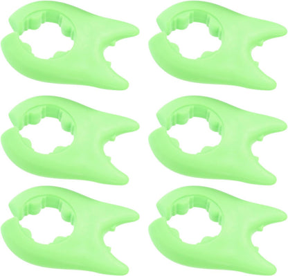 Alipis 6pcs Silicone Pot Lid Lifter Overflow Preventing Gadget for Boil over Stoppers Spilling Clip Holder for Pots Pans Easy to Use Kitchen Utensil