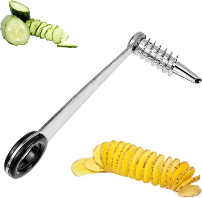 Spiral Potato Cutter, Piranha Spiral Knife Kitchen Accessories Tool
