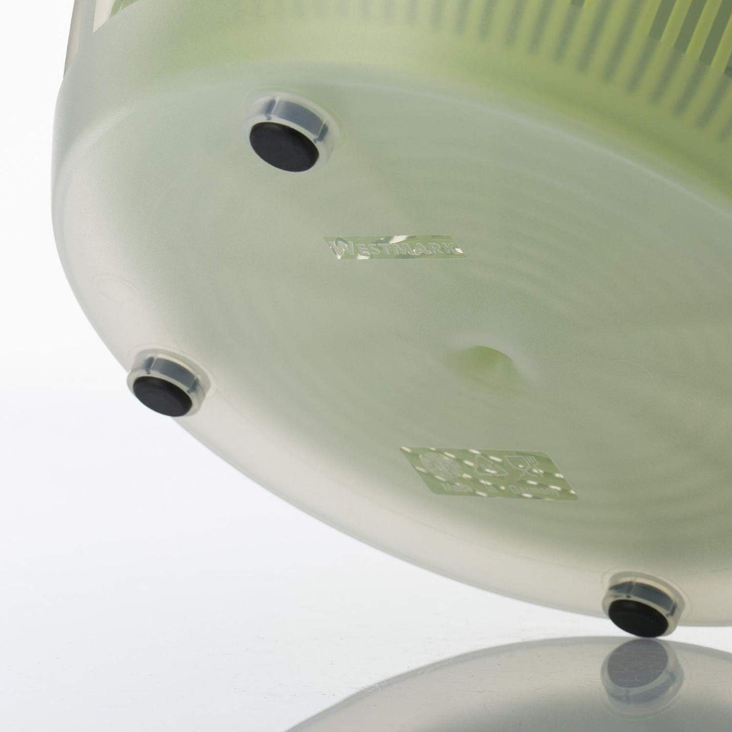Westmark Germany Vegetable and Salad Spinner with Pouring Spout (Red/Clear)