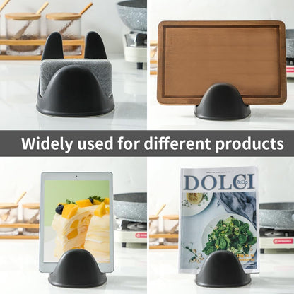 Nihow Ceramic Pot Lid Holder While Cooking for Kitchen Counter/Stove Top