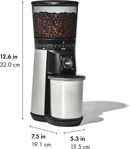 OXO Brew Conical Burr Electric Coffee Bean Grinder - 12 Oz, Matte Black