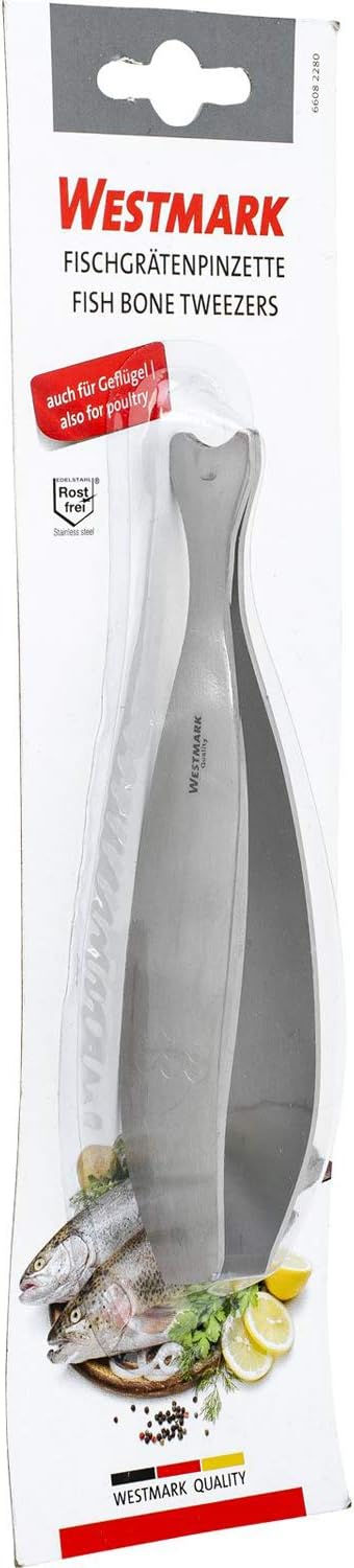Westmark Fish Scaler, 8.3 x 2.1 x 2.3 inches, Stainless Steel