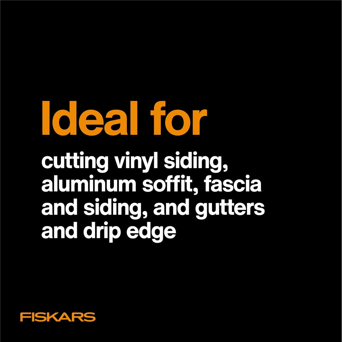 Fiskars Pro PowerArc Shop Shears, Heavy Duty Stainless Steel Scissor, Industrial Grade Tool for Building and Construction, 10 in, Orange/Black