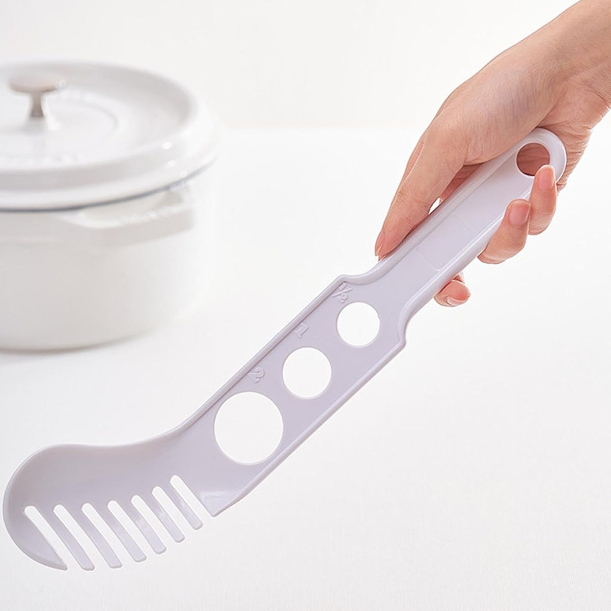 Spaghetti Measurer Tool Spoon Multifunctional Pasta Measurer Utensil Gadget