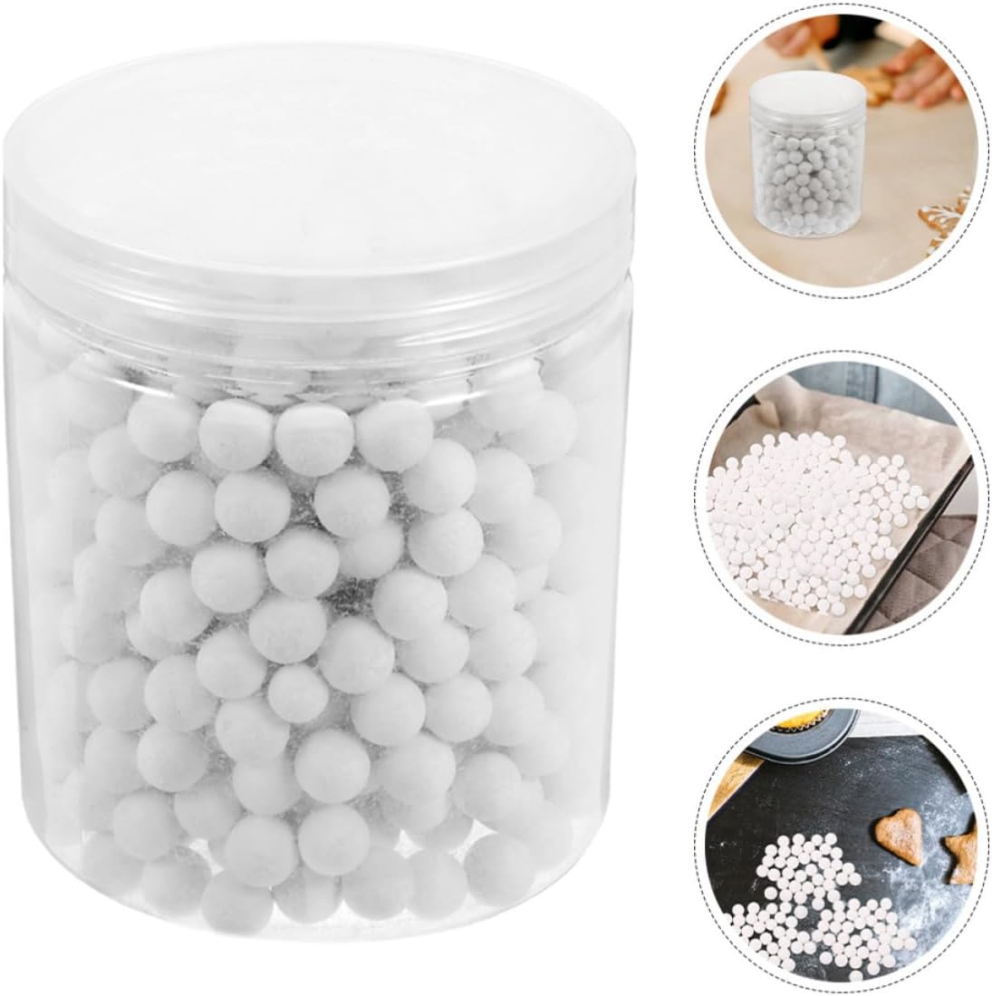 Reusable Ceramic Pie Weights for Blind Baking Tarts, 800 G