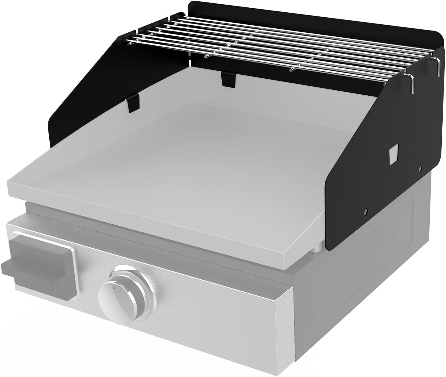 28 Inch Griddle Wind Guard/Screen and Warming Rack for Blackstone, Accessories Kit (For 28")
