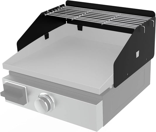 28 Inch Griddle Wind Guard/Screen and Warming Rack for Blackstone, Accessories Kit (For 28")
