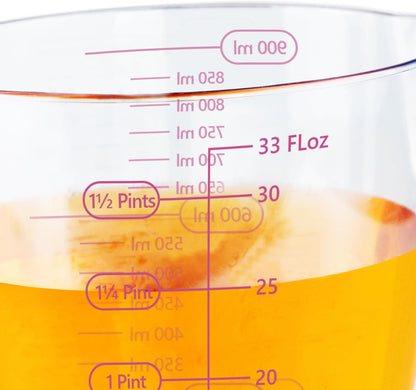 Liquid Measuring Cups with Spout 3 Pcs Stackable Plastic Liquid Measuring Cups with ML OZ Scale, BPA Free Clear Measuring Cup with Non-Drip Spout & Silicone Handle for Kitchen Cooking Baking