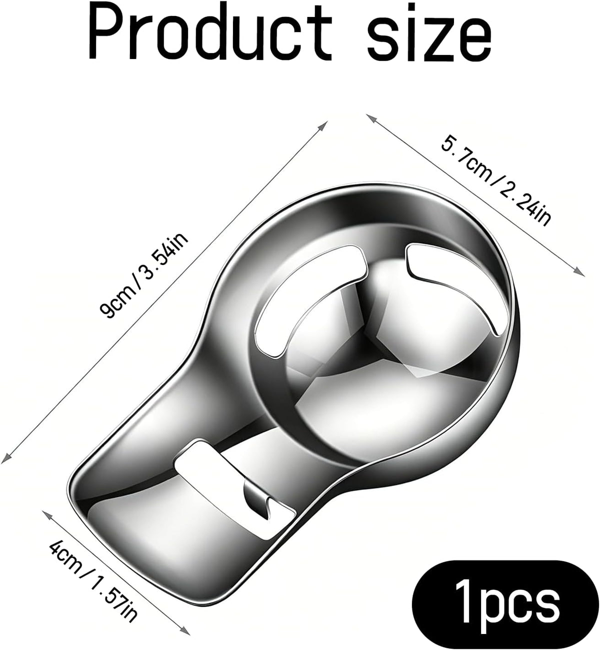 Egg Separator For Raw Eggs BPA-Free White Separator Tool For Baking