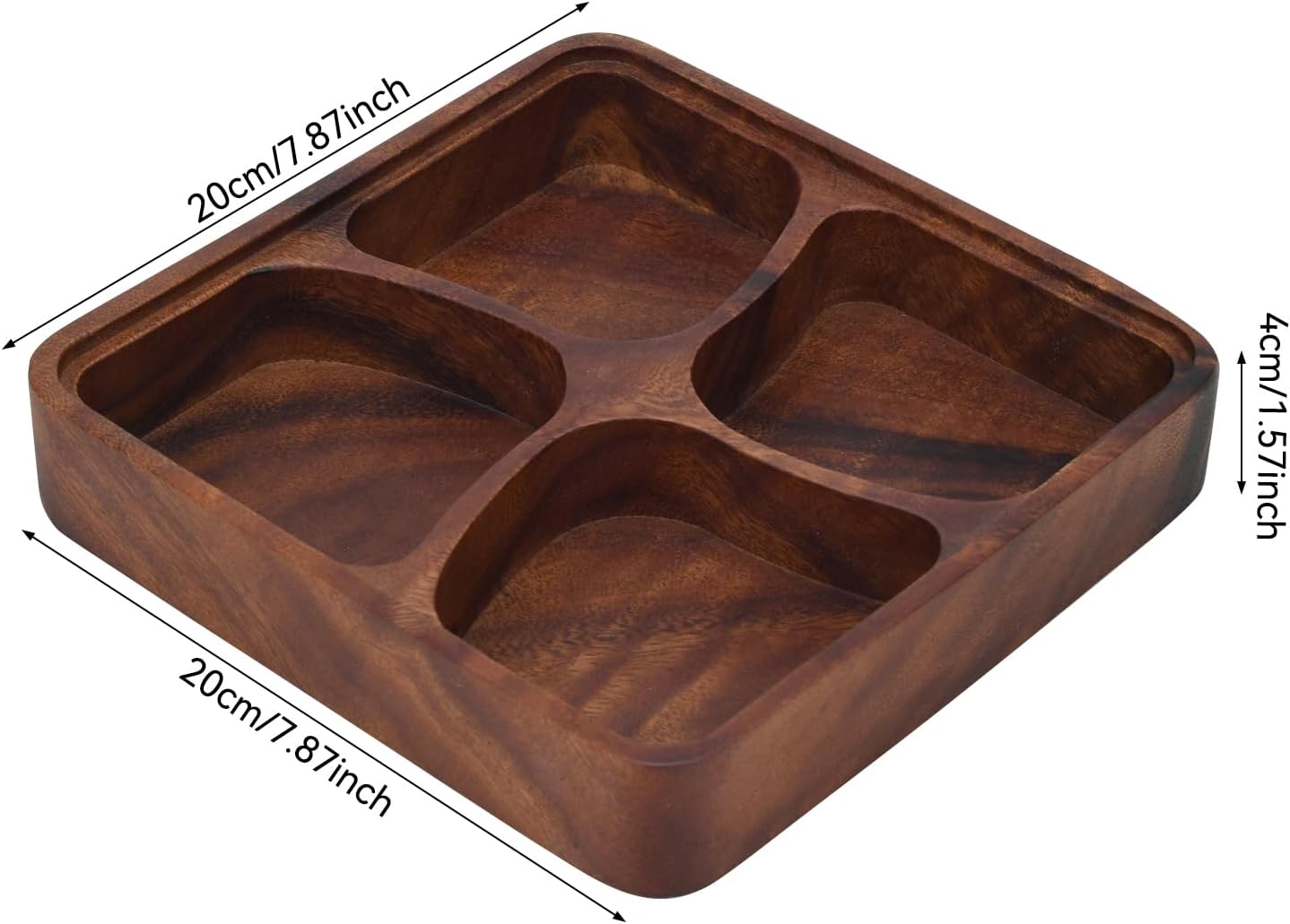 Fruit platter,Wood Serving Tray,Wooden Fruit Bowl for Kitchen Counter for Dessert Platter Tray Dish Kitchen Dining Fruits,Dessert,Snack