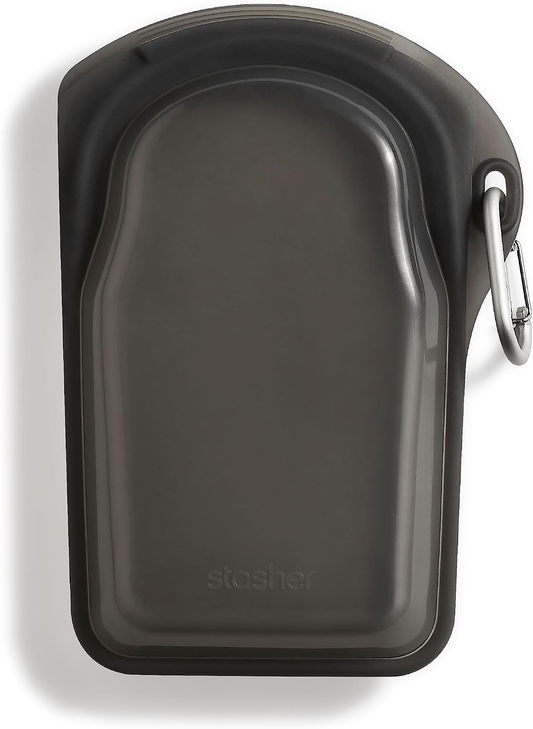 Stasher Premium Reusable Silicone Food Storage Bags, 2-Pack, Clear