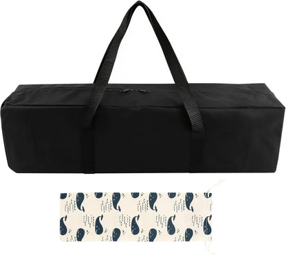 Grill Tool Storage Bag, Oxford Cloth BBQ Tool Storage Bag Foldable Grilling Bag, Waterproof Suitable for Grill Utensil Storag-e for Camping Tailgates and Parties Hiking BBQ