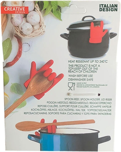 BeyondNice Silicone Snap Lid Pot Lid Lifter - Finger-Shaped, Unique, Spill-Proof & Steam Release - Kitchen Tool & Accessory (1)