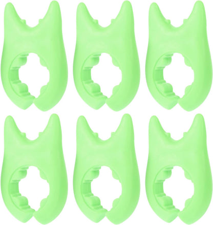Alipis 6pcs Silicone Pot Lid Lifter Overflow Preventing Gadget for Boil over Stoppers Spilling Clip Holder for Pots Pans Easy to Use Kitchen Utensil