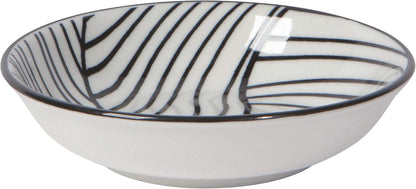 Now Designs Dewdrop Pinch Bowls Set of 6, 100% Stoneware, 2 oz Capacity, Dishwasher & Microwave Safe