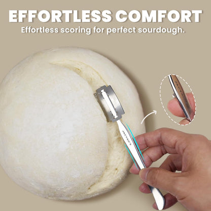 Bread Lame, 304 Stainless Steel Sourdough Scoring Tool, 10 Blades