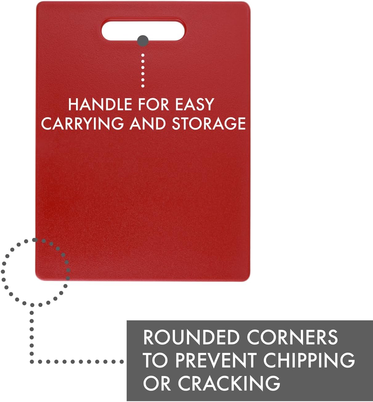 Made from high-density plastic that is conveniently sized at 11x14.5 inches