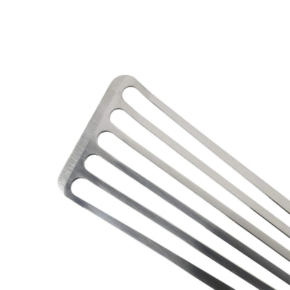 Fish Spatula, 2 Pack Stainless Steel Metal Spatula, Slotted Spatulas for Cooking, Flipping, Turning, Frying and Grilling