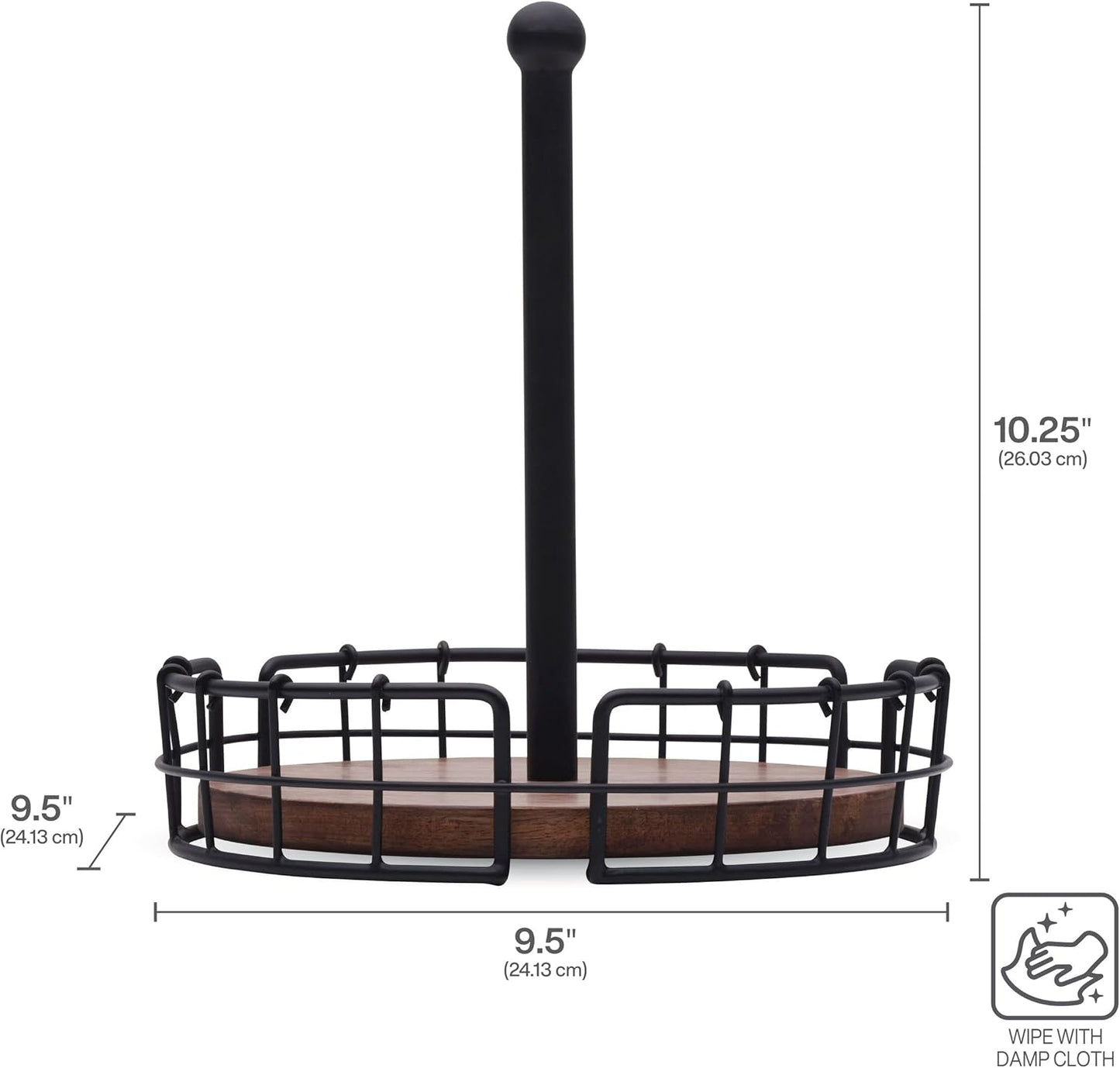 Pfaltzgraff Anvil Cage Condiment Table Caddy