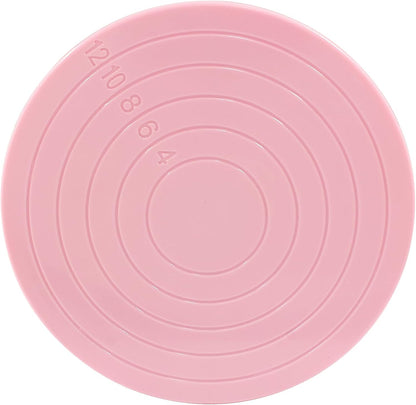 Bonsicoky Cake Decorating Turntable, 5.5 Inch, White