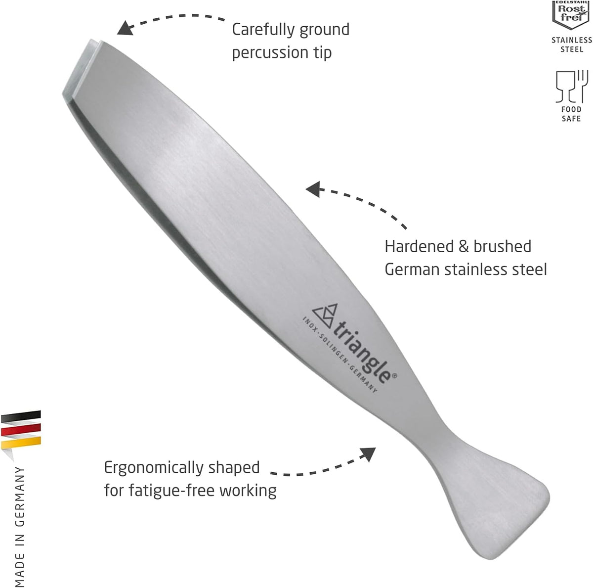 triangle Fishbone Tweezers - Stainless Steel