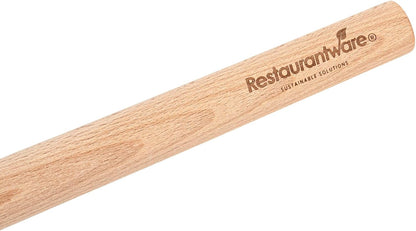 Restaurantware 12 in Wood Beech Asian Dowel Rolling Pin