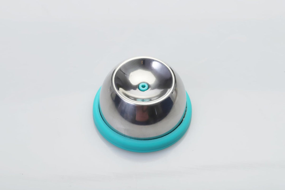 Stainless Steel Egg Piercer - Egg Opener for Hard Boiled Eggs, Egg Poker with Sharp Pin & Anti-Slip Base, Perfect Hard Boiled Egg Peeler Tool, Easy Peel Kitchen Gadget Gift (Blue(simple))