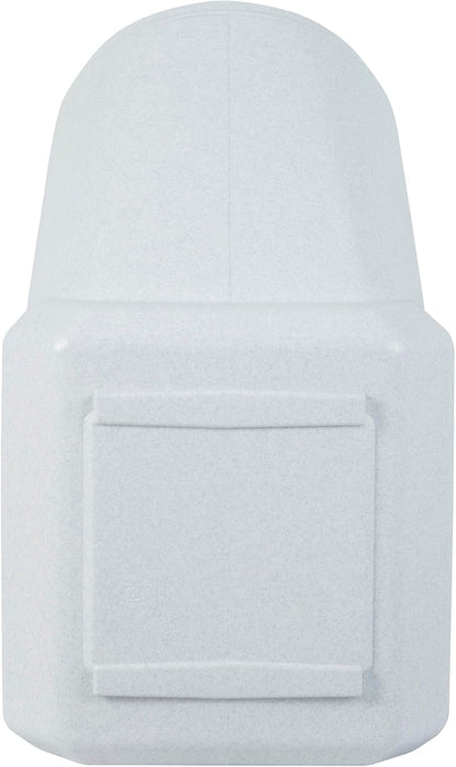 Vittles Vault Traditional Pet Food Storage Container For Dog Kibbles/Bird Seed/Oatmeal/Rice/Flour/Cereal, BPA Free Plastic, Sealed Airtight For Cat Food, Up To 50 lb, Made in USA, With Scoop, Gray