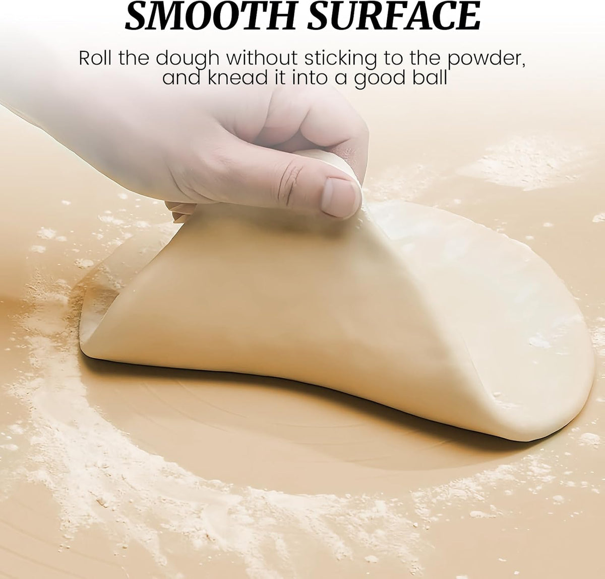 32"x24" Extra Large Silicone Pastry Mat Ink-Free Molded Measurements