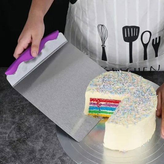Stainless Steel Cake Shovel, Sliding Pizza Peel, Cake Lifter, 9.5in Baking Tool