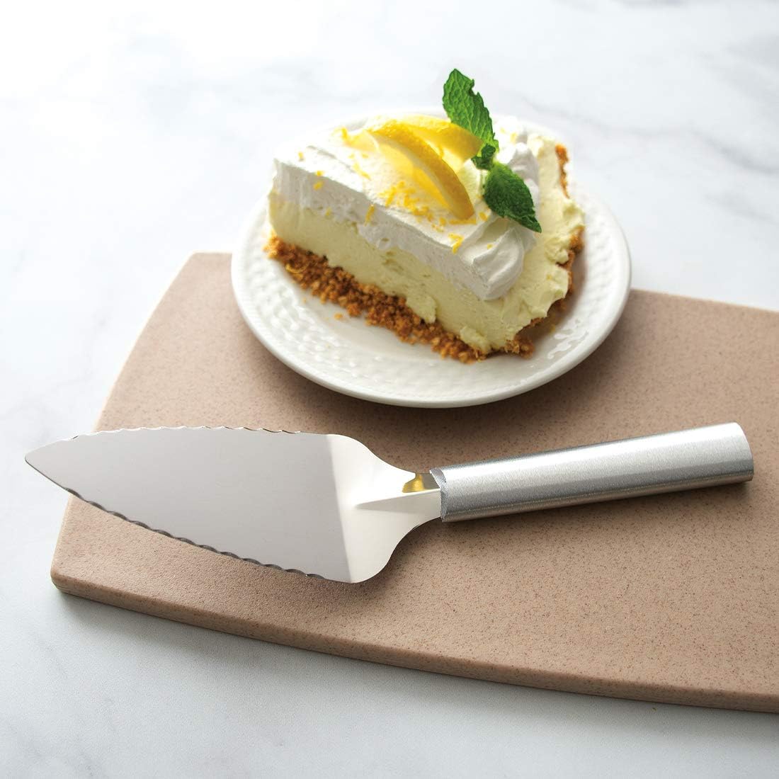 Rada Cutlery Serrated Pie Server (R120), Silver