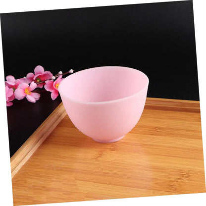 FOMIYES Silicone Facial Bowl Set 6pcs Mask Mixing Bowls Non-slip Food-grade for Diy Face Mask