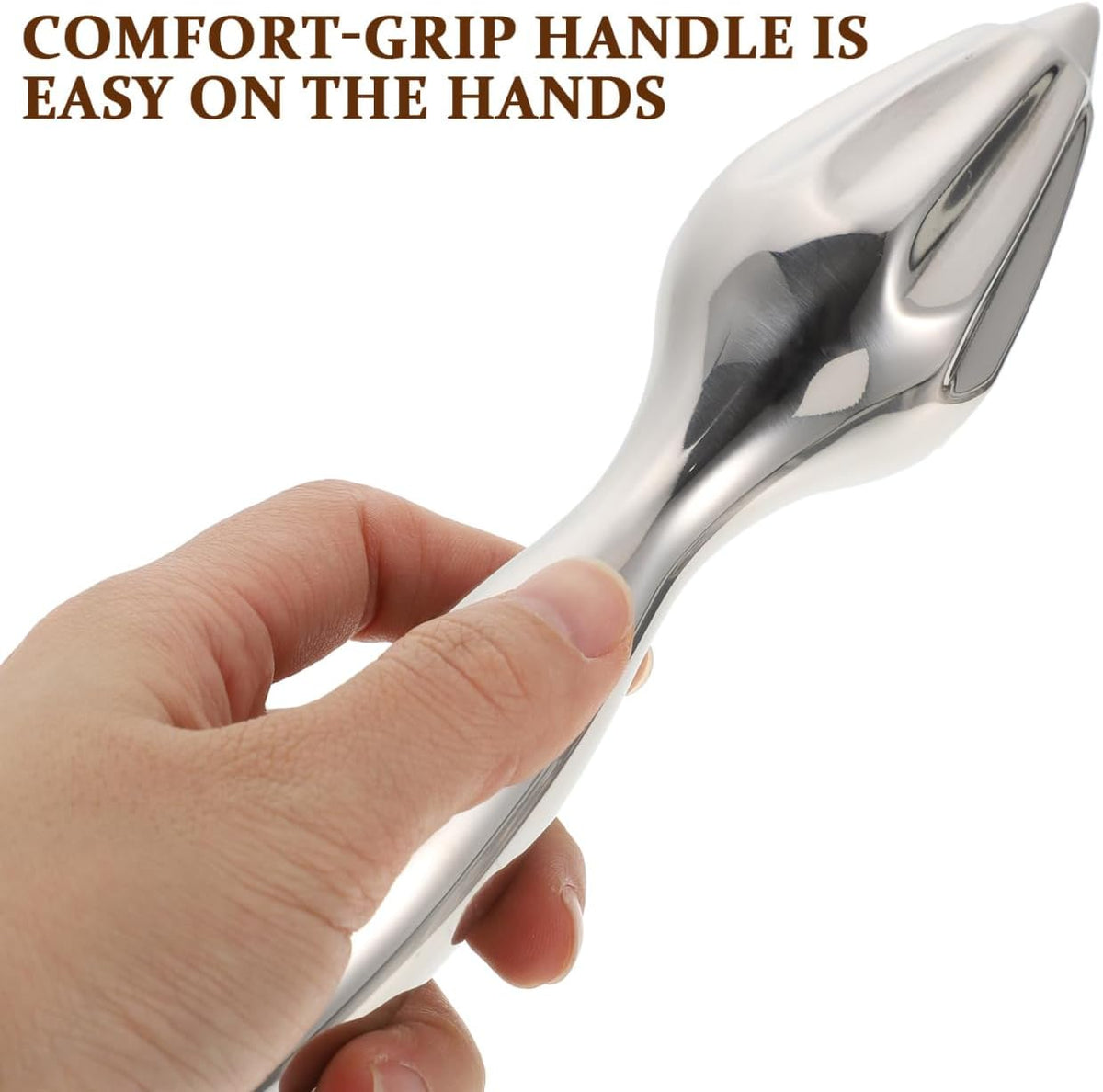 CALLARON Manual Citrus Reamer Handheld Lemon Squeezer Fruit Juicer Cone Kitchen Supply for Orange and Lime Juice Extraction Comfort-Grip Handle 7.87 X 1.77 X 1.77 in