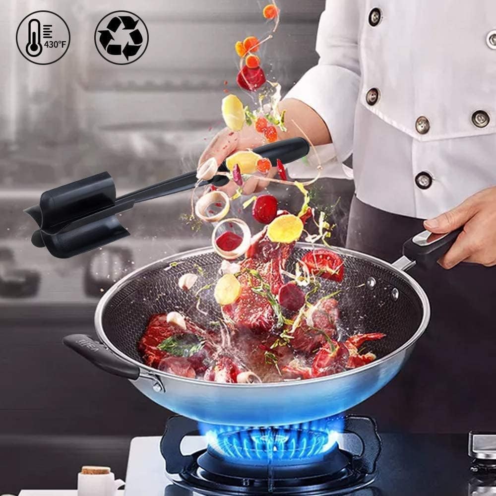 Meat Chopper for Ground Beef - Heat Resistant Ground Beef Smasher for Hamburger Meat - Nylon Hamburger Chopper Utensil - Potato Masher-Professional Multifunctional Heat Resistant - Easily Mix and Chop