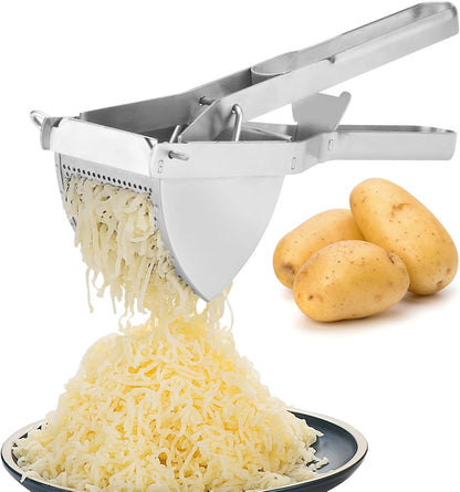 SHIKORI Heavy Duty Stainless Steel Professional Ricer for Mashed Potatoes