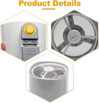 Electric Flour Sifter, Battery Operated Flour Sieve, 4 Cup/1L Baking Tool