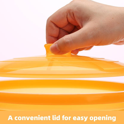 Silicone Microwave Steamer Collapsible Cooker for Vegetables Fish Prep Meal