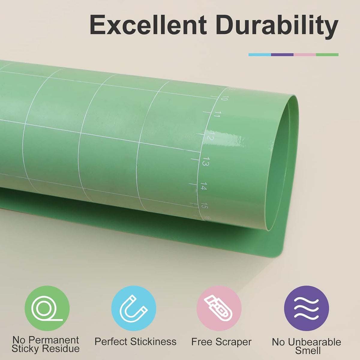 HTVRONT Cutting Mats 12x12, Compatible with Cricut Maker/Explore