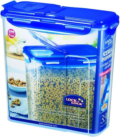 Lock & Lock Bulk Storage Bins Food Storage Container with Wheels (50.72-Cup)